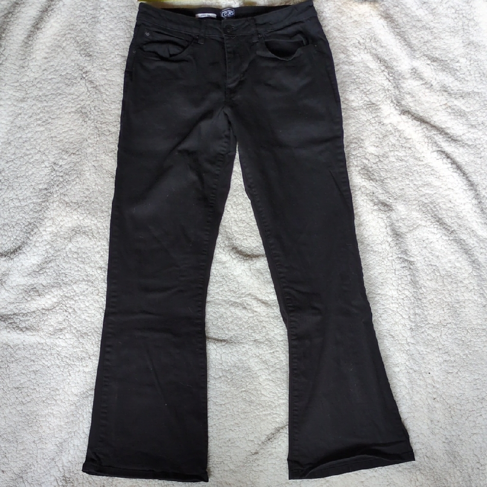 Women's Black Flare Jeans
